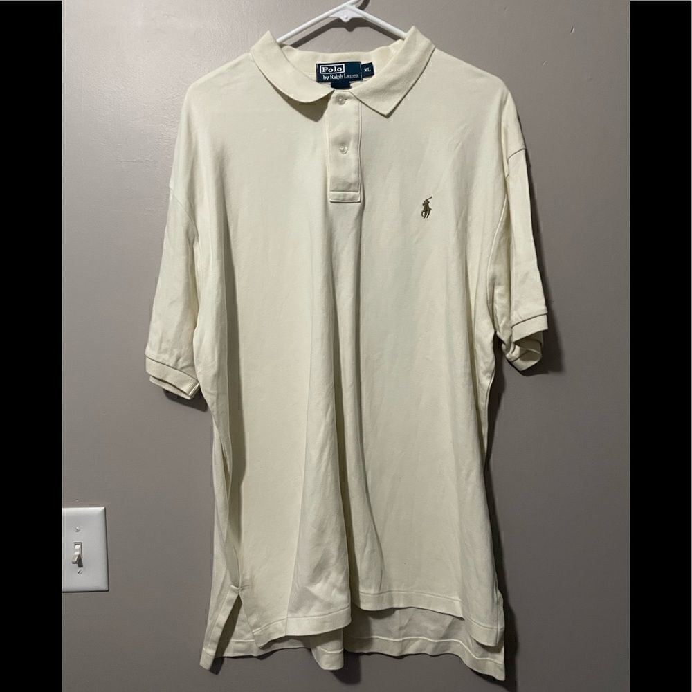 VINTAGE Polo Ralph Lauren short sleeve collar shirt